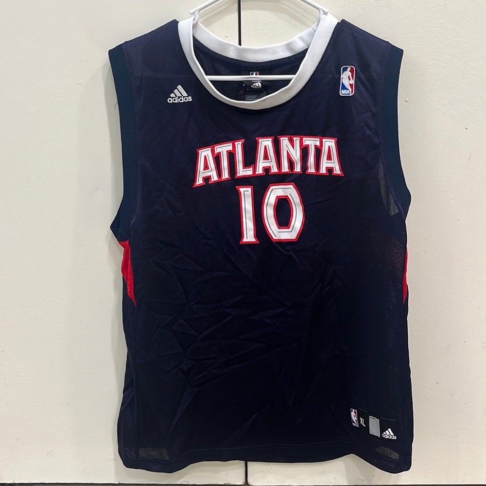 ADIDAS Youth Atlanta Hawks Mike Bibby Jersey (PRE-OWNED)